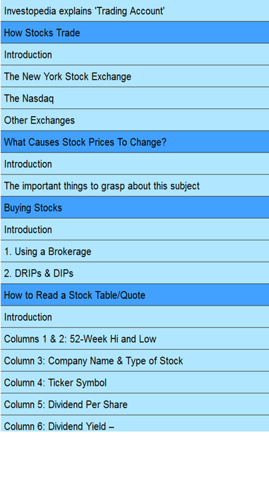 Share market tips and guide Screenshot