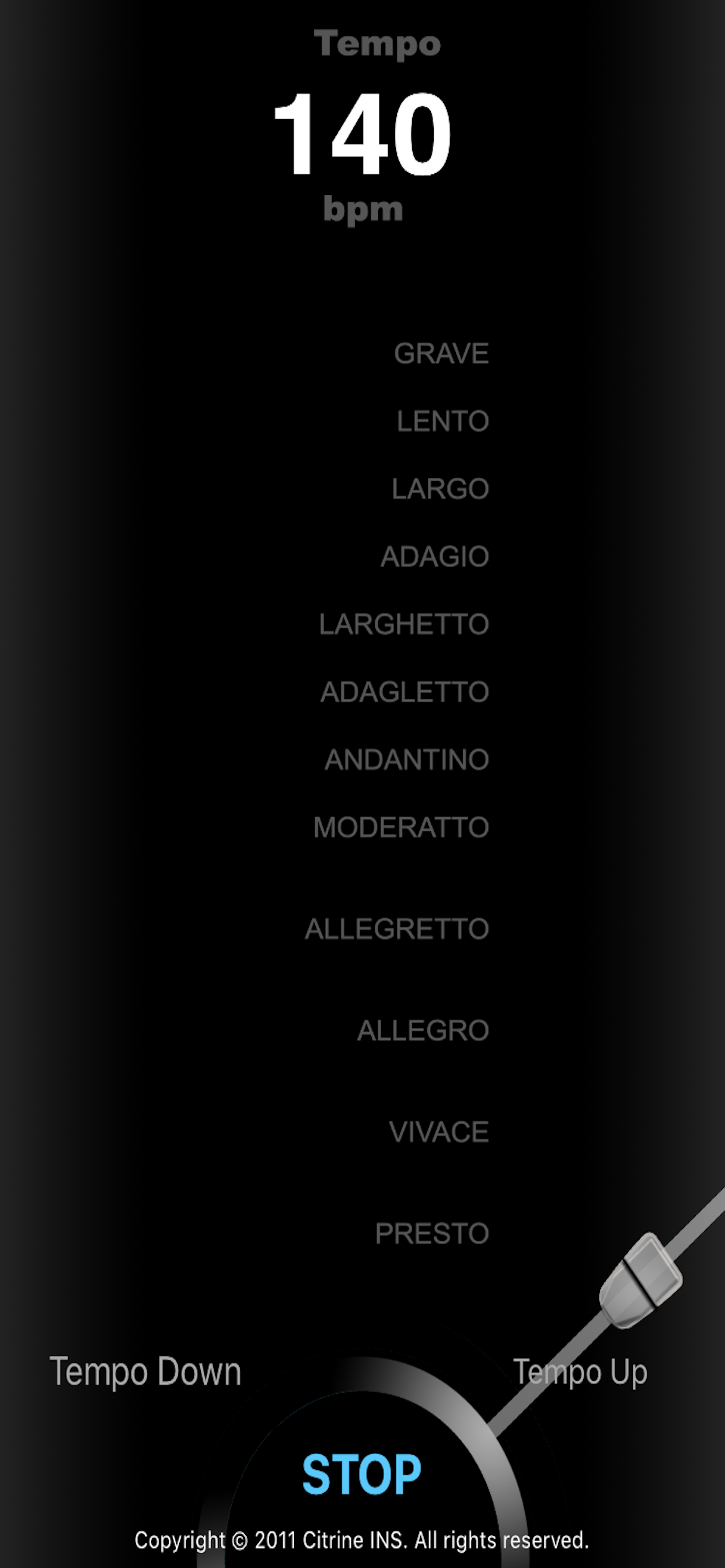 C Metronome screenshot 5