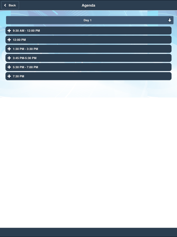 TVC Summit iPad screenshot