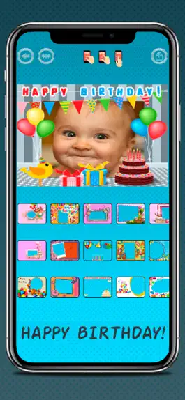 Game screenshot Happy birthday photos frames apk
