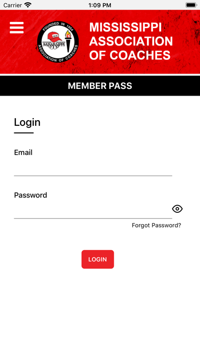Mississippi Assoc. of Coaches Screenshot