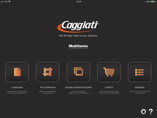 iCaggiati app screenshot