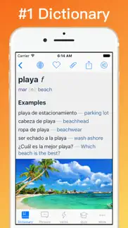 spanish dictionary + © iphone screenshot 1