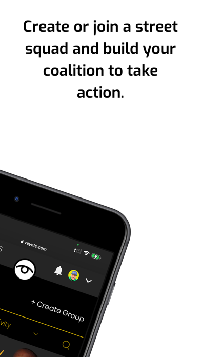 Reyets: Social Justice Network Screenshot