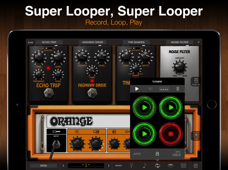 AmpliTube Orange for iPad screenshot-3