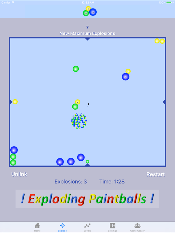 ! Exploding Paintballs ! iPad screenshot