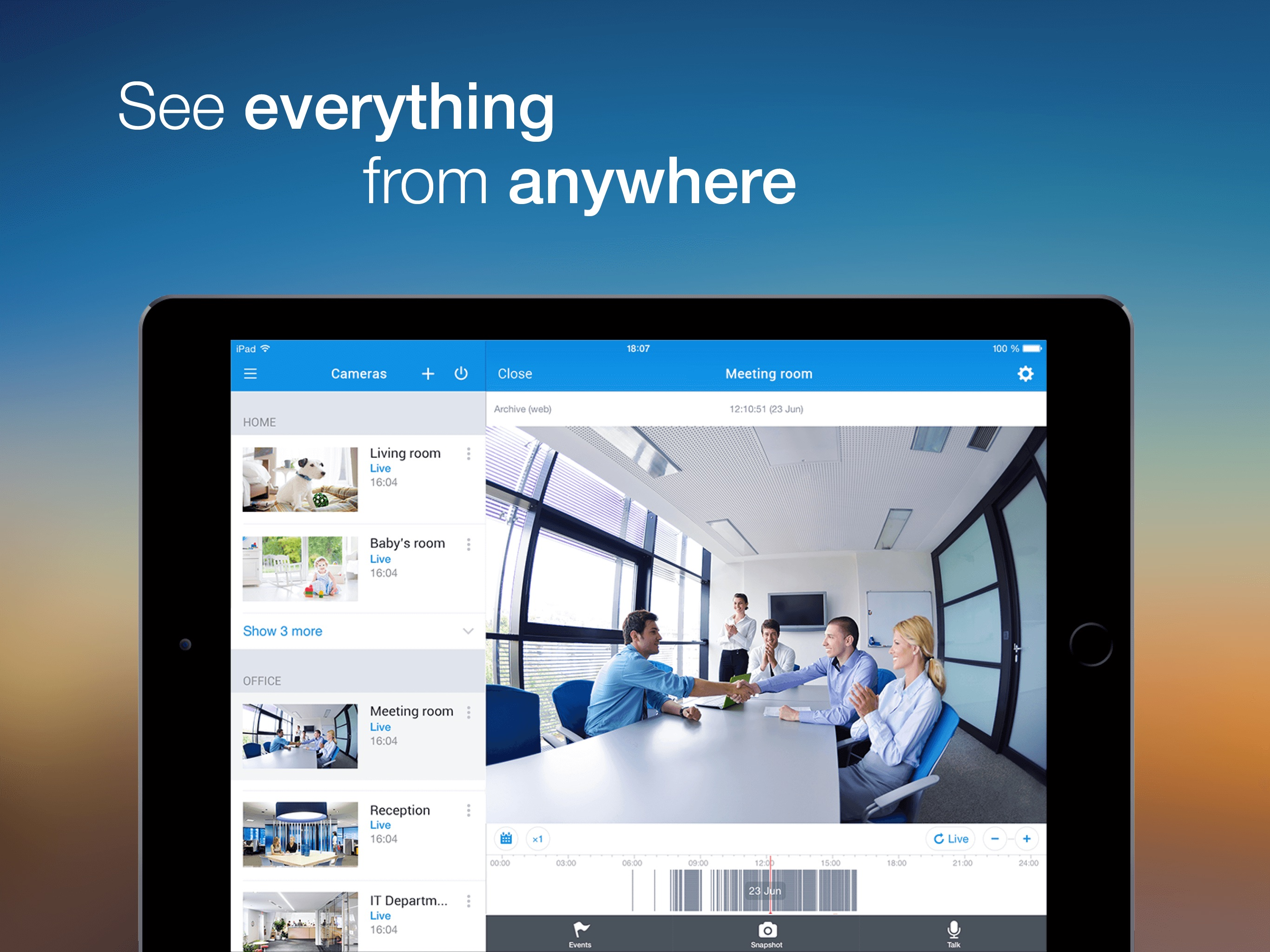 Video Surveillance Ivideon
