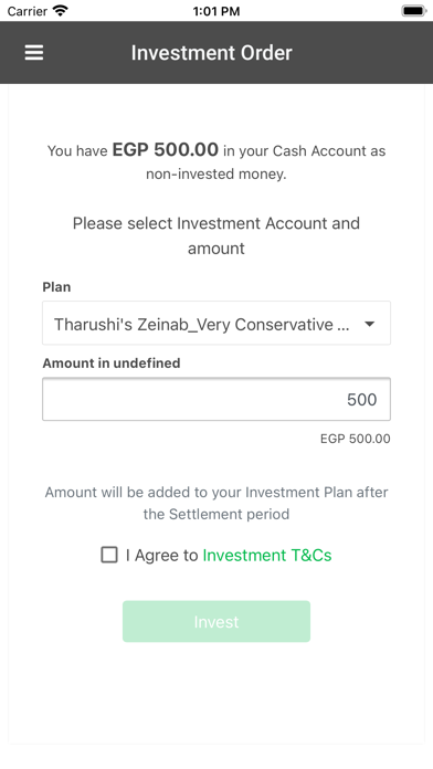 Du Invest Screenshot