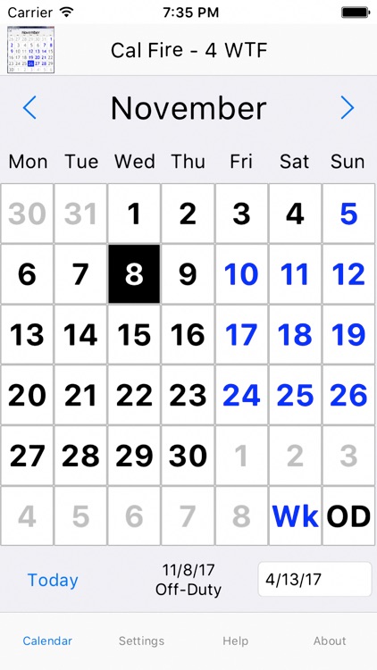 ShiftCal® for CalFire screenshot-3