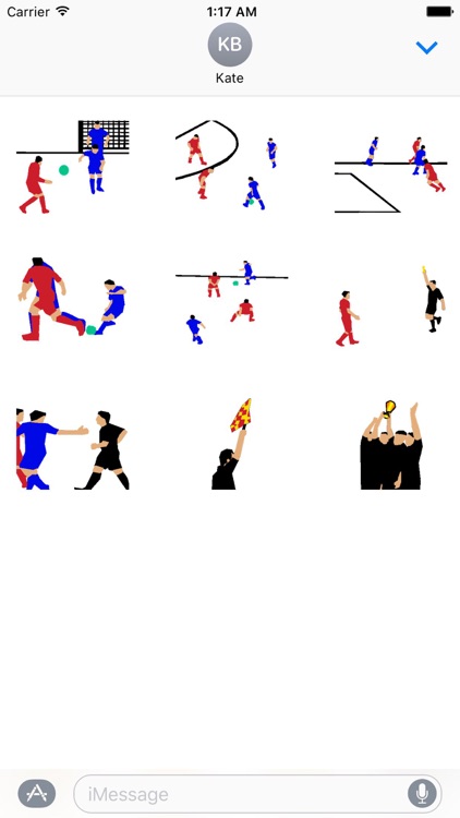 Soccer Animated Stickers