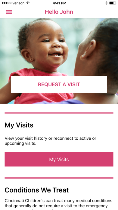 CincyKids Health Connect Screenshot