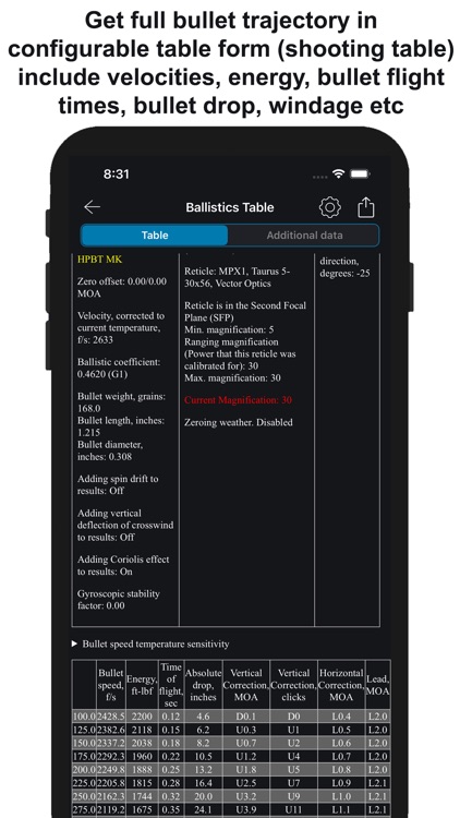 Chairgun Elite Ballistic Tool screenshot-5