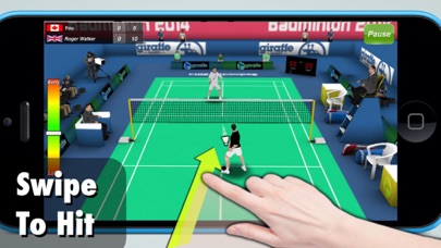 Badminton 3D Champion screenshot1