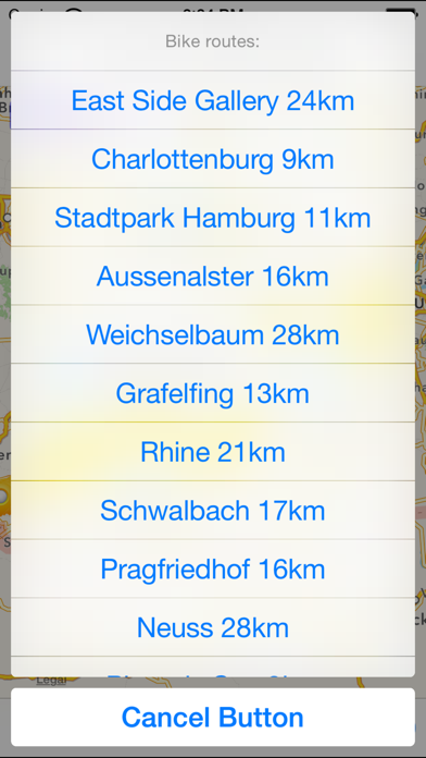 Screenshot #3 pour Germany Cycling Map