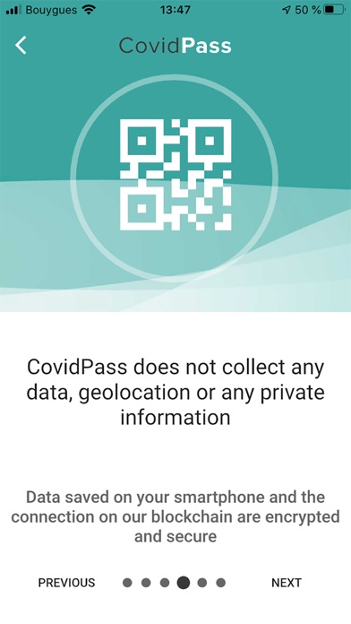 CovidPass Screenshot