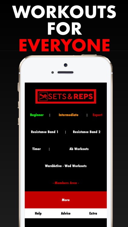 Sets & Reps - The Fitness App