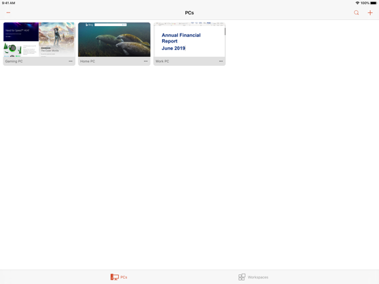 Screenshot #1 for Remote Desktop Mobile