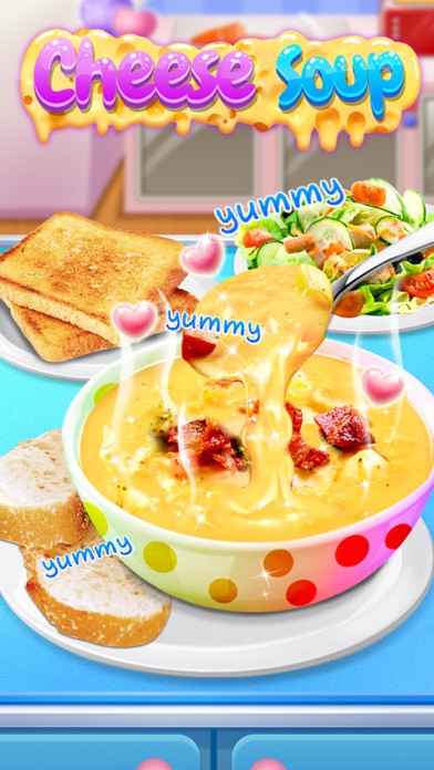 Cheese Soup - Yummy Food Fun Screenshot