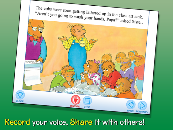 Come Clean for School - BB iPad screenshot 4 - Book app