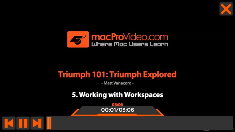 Triumph Explored Course 101