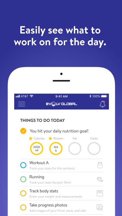 eVOLV Fitness App