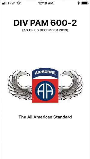 82 Airborne Division Pam 600-2 screenshot 1