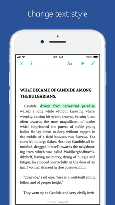 Candide - Voltaire screenshot 2