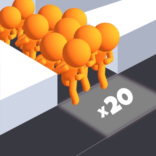 Crowd Maze 3D