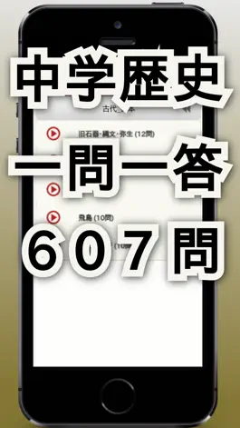 Game screenshot 中学歴史一問一答 mod apk
