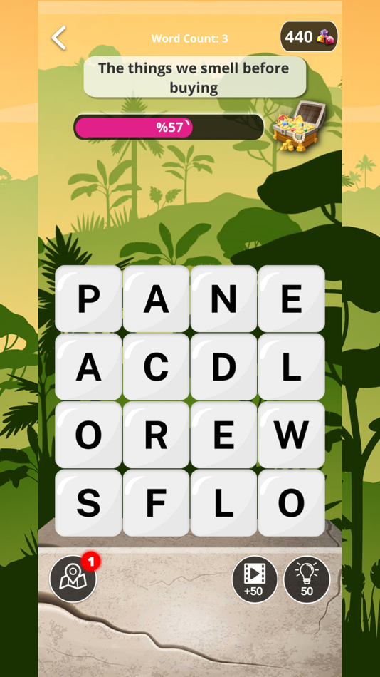 #2. WordMap - Word Search Game (iOS) Podle: ANLOFT YAZILIM LIMITED SIRKETI