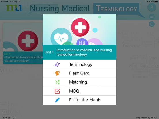 Screenshot #6 pour Nursing Medical Terminology