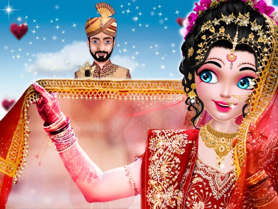 Royal Indian Girl Wedding iPad screenshot