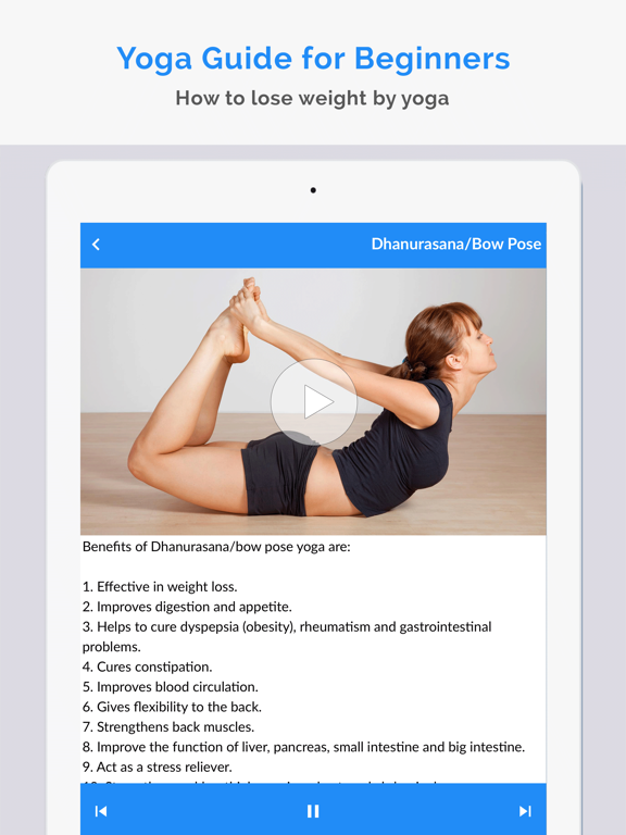 Screenshot #5 pour Yoga for Weight Loss, Fitness