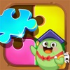 佩奇拼图游戏-粉红小猪爱玩的益智小游戏 - iPadアプリ