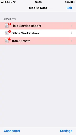 Mobile Data screenshot 1