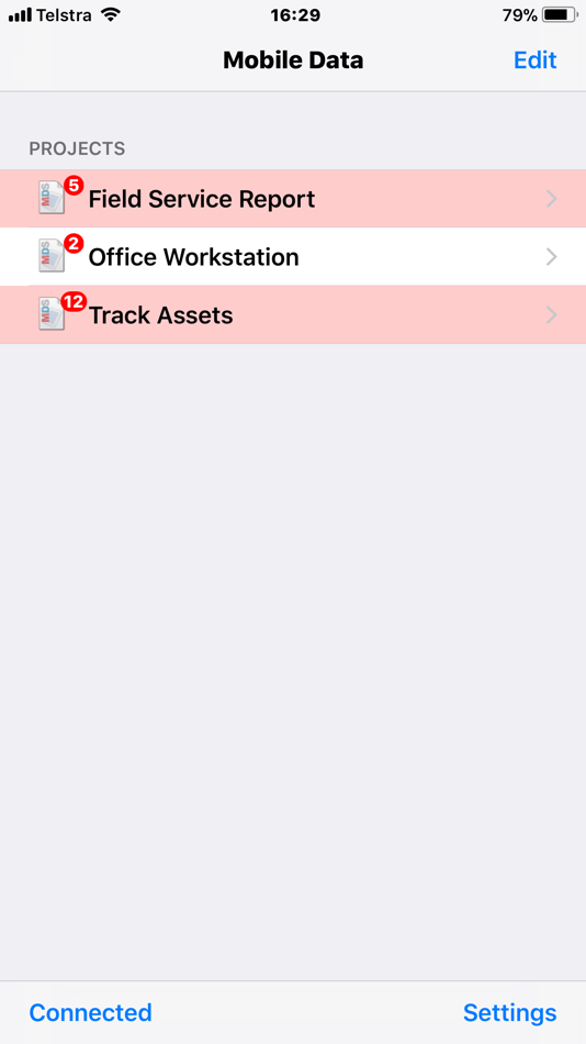 #1. Mobile Data (iOS) 由: Mobile Technologies