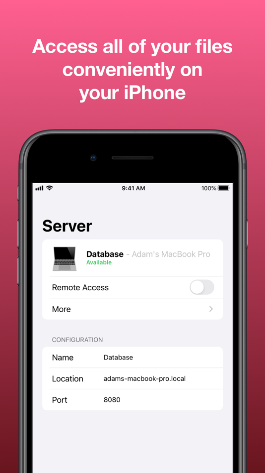 #1. Cloud - Self-hosted storage (macOS) 게시자: Adam Kopec