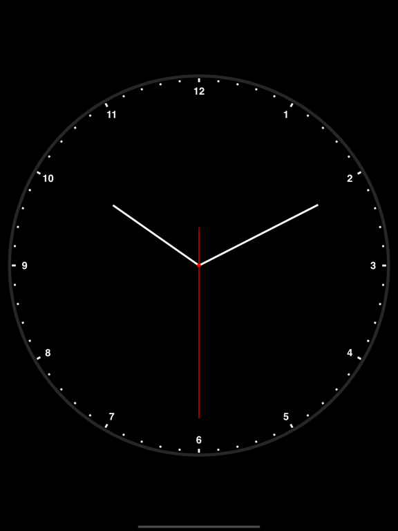 eClock! iPad screenshot 1 - Utilities app