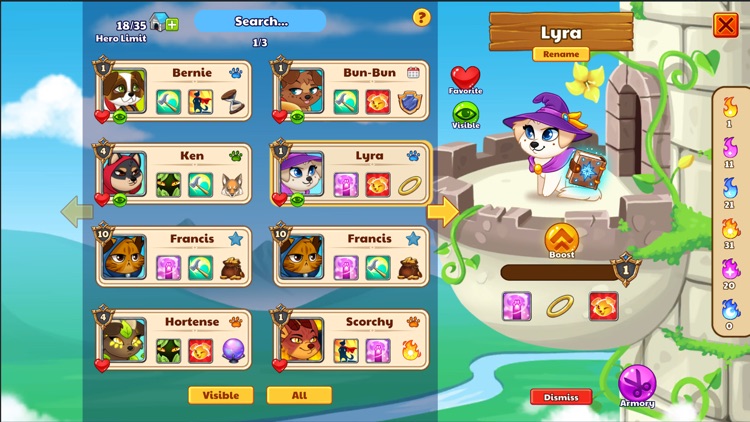 Dungeon Dogs - Idle Hero RPG screenshot-5