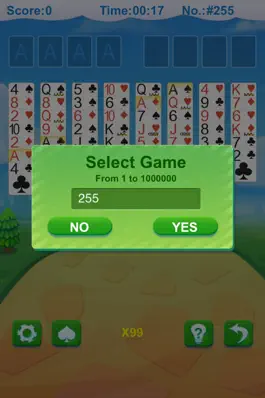 Game screenshot `FreeCell Solitaire. apk