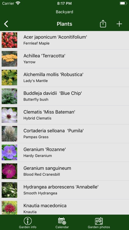 Hortus - Plants in your garden