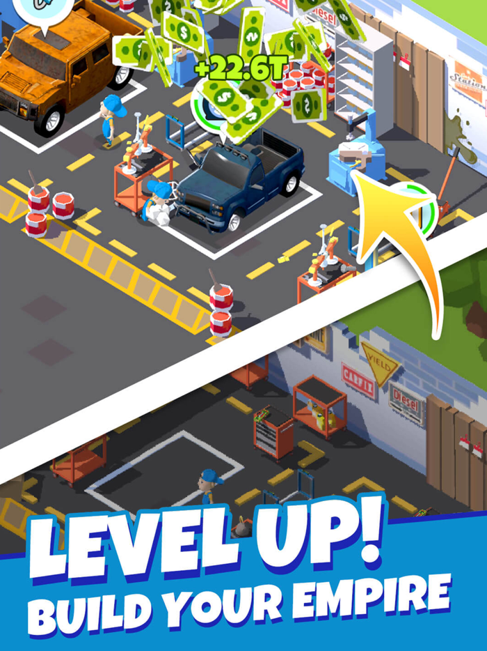 Idle Car Fix - Garage Tycoon