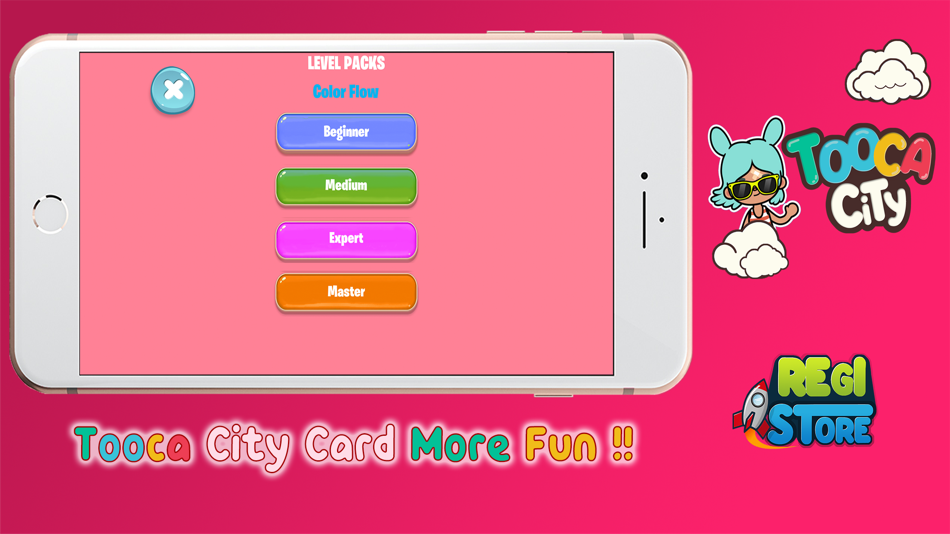 #5. Tocca City Cute Puzzles (iOS) Podle: Ismail FEKHARI MELLAK
