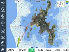 Germany HD GPS Nautical Chart iPad image 2