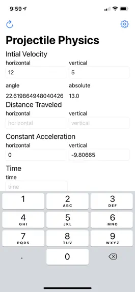 Game screenshot Projectile Physics apk
