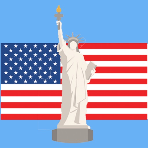 USA Stickers 4th of July emoji icon