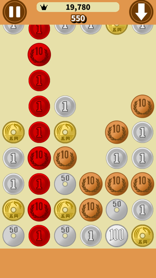 #2. Puzzzeni -Coin Exchange Puzzle (iOS) 由: Koji Sato