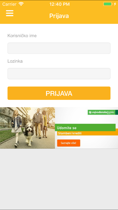 Screenshot #1 pour Y m-bank Vojvodjanska banka