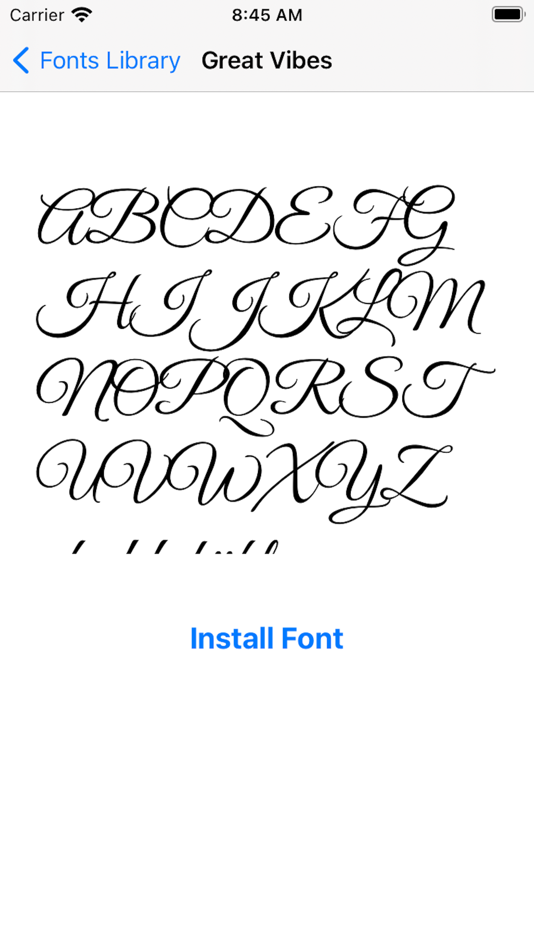 #5. FontInstaller Install any font (iOS) 由: SOWJANYA ALLA