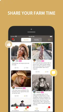Game screenshot Farmers Match - Country Dating mod apk